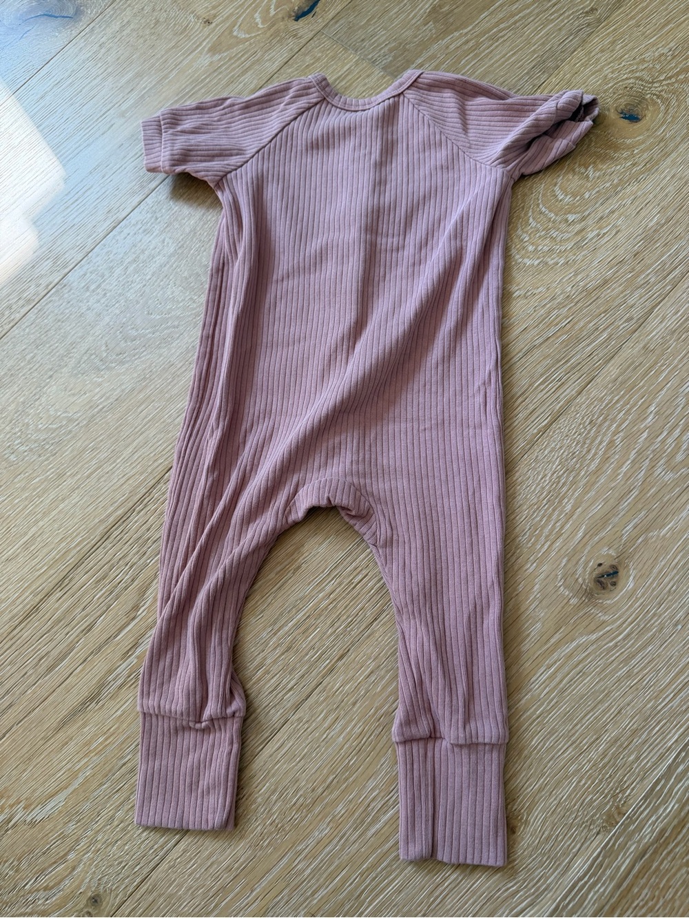 Mebie Baby Ribbed Button Onesie - Picture 3 of 6